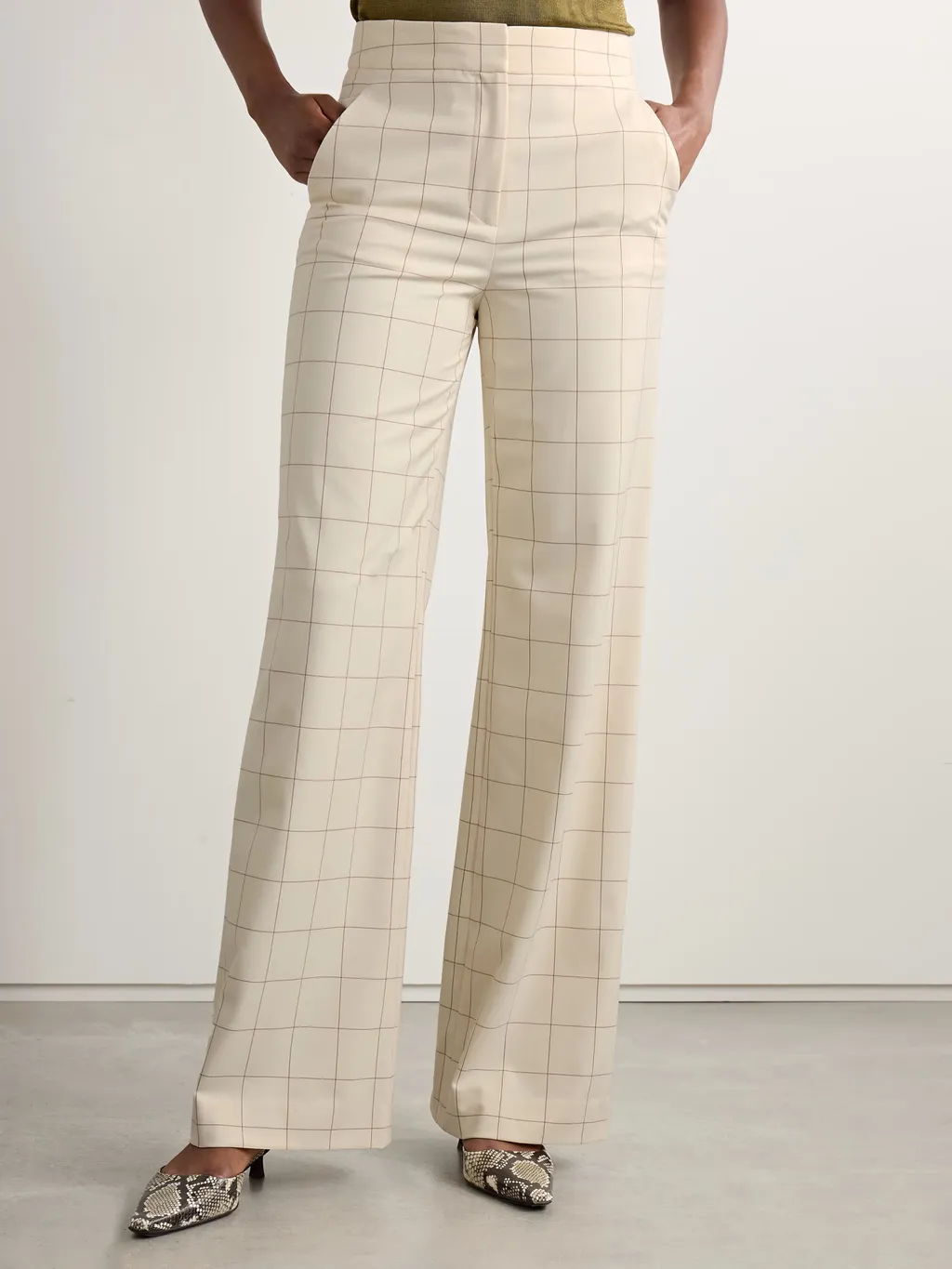 Plaid Casual Pants