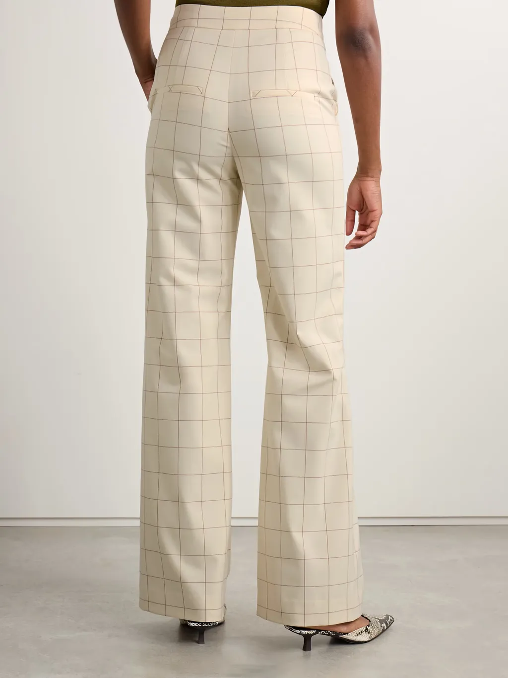 Plaid Casual Pants
