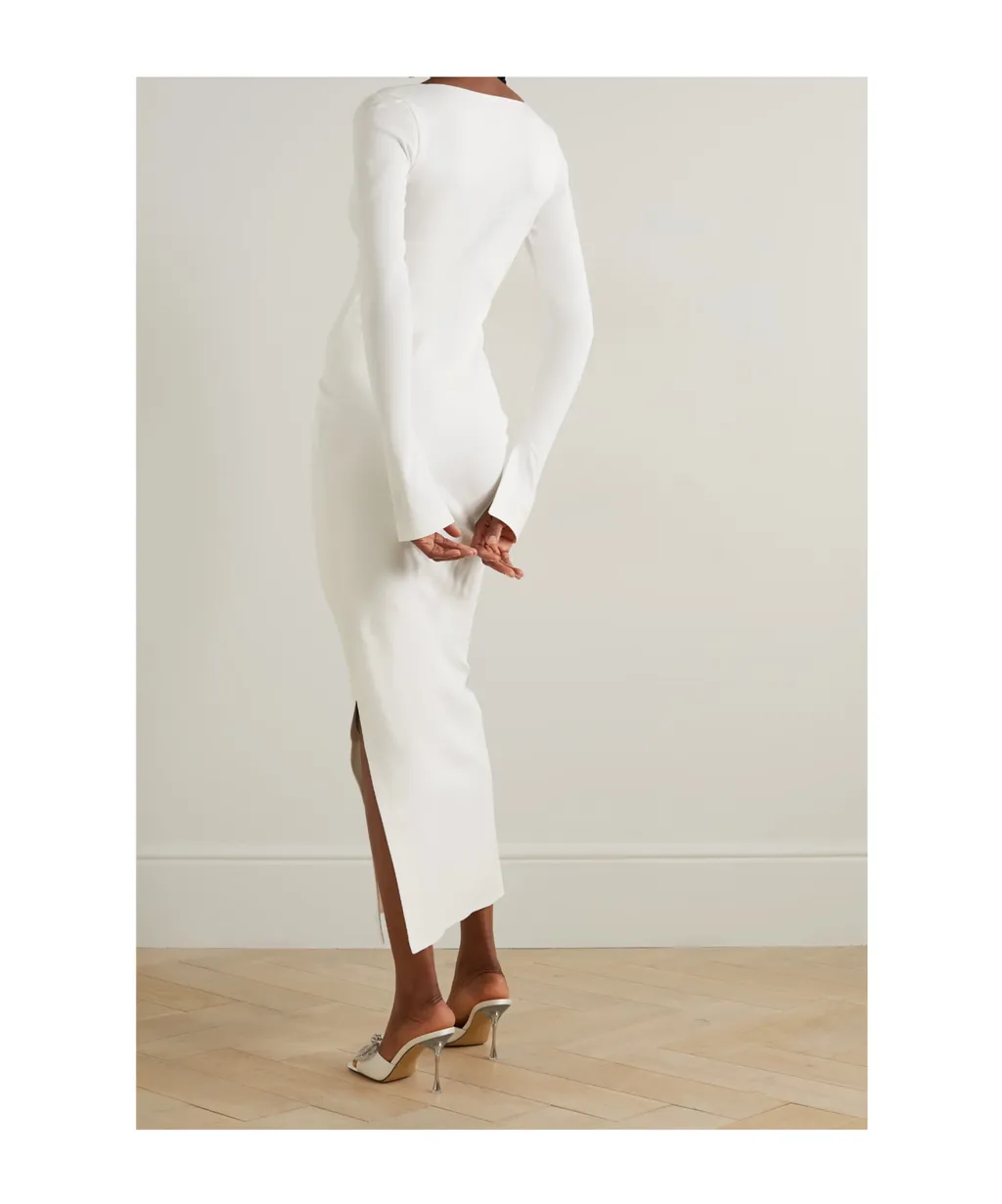 Solaria Stretch-Crepe Maxi Dress