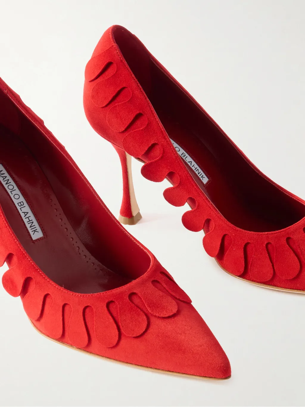 Tamak 90 AppliquÉD Suede Pumps