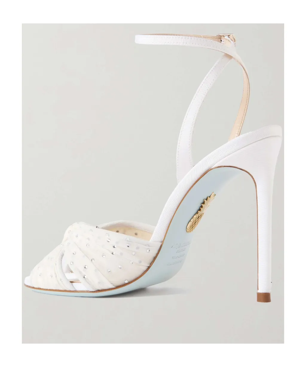 Round-Headed High-Heeled Sandals