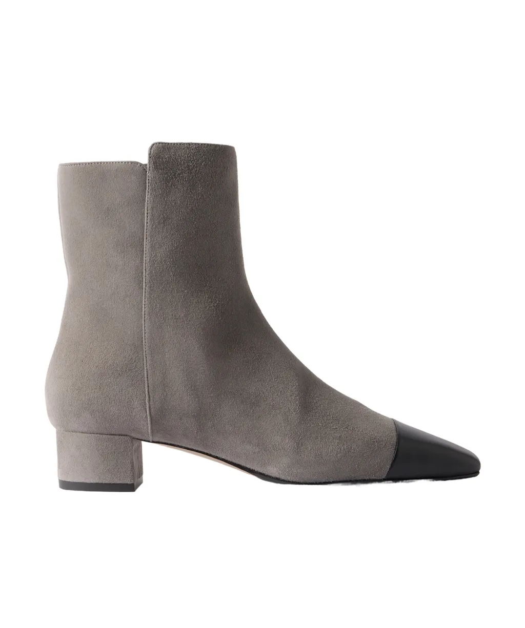 French Flirt Suede Ankle Boots