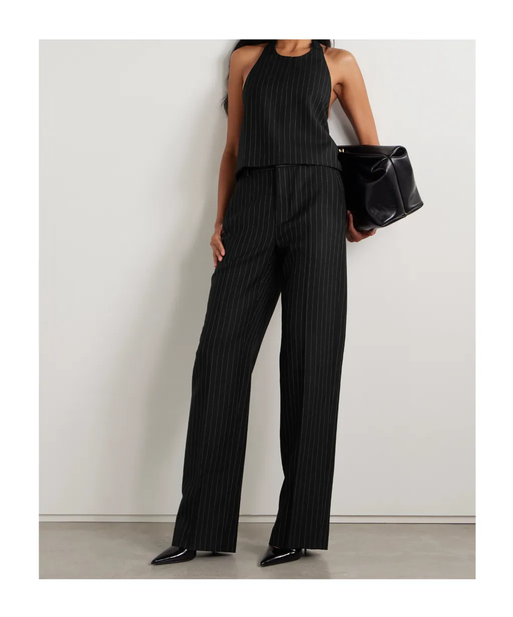 Straight-Leg Casual Pants
