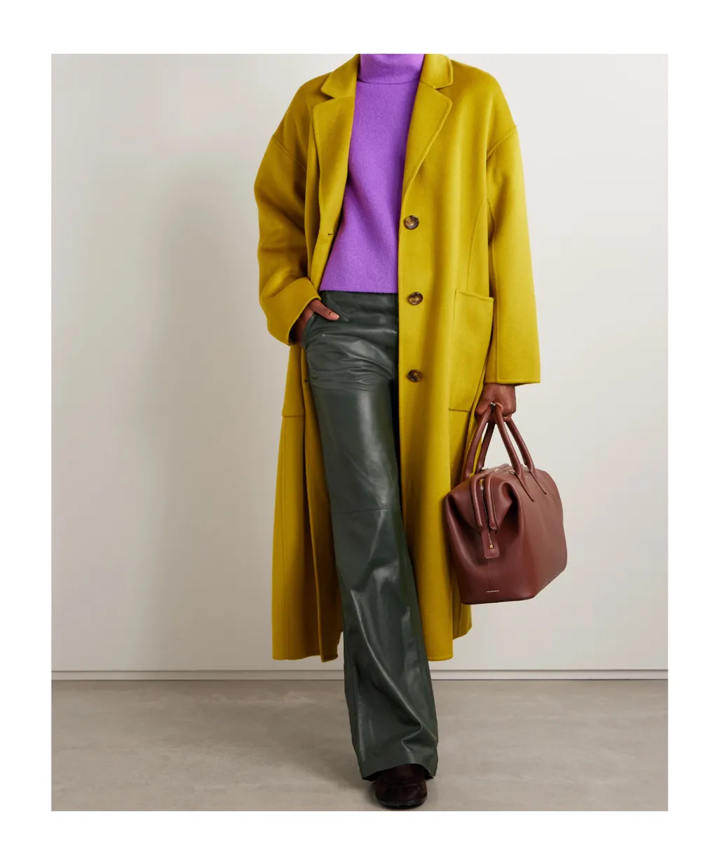 Patchwork Wide-Leg Casual Pants