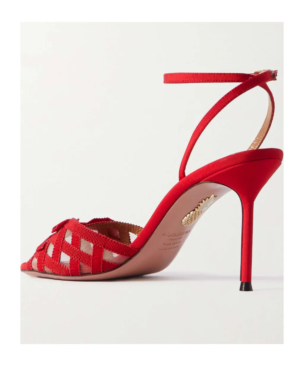 Romance 85Mm Leather Sandals