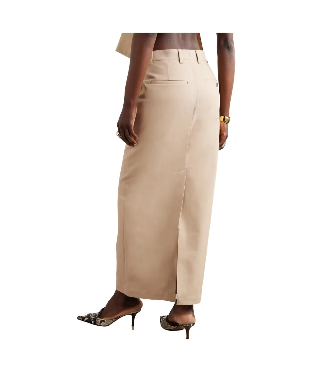 Drill Column Extra-Long Skirt
