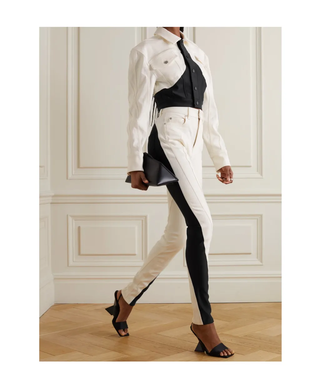 High-Waisted Skinny Jeans