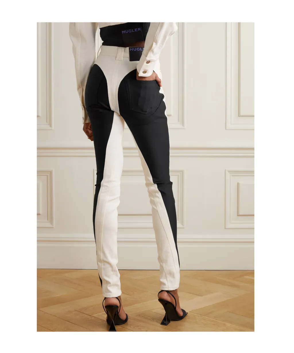 High-Waisted Skinny Jeans