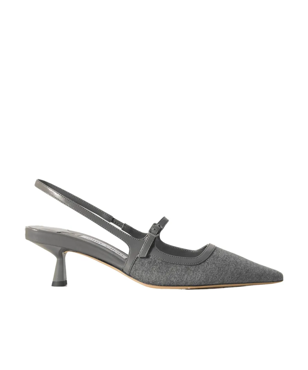 Pointed High-Heeled Sandals