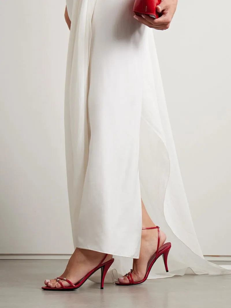 Open-Toed High-Heeled Sandals