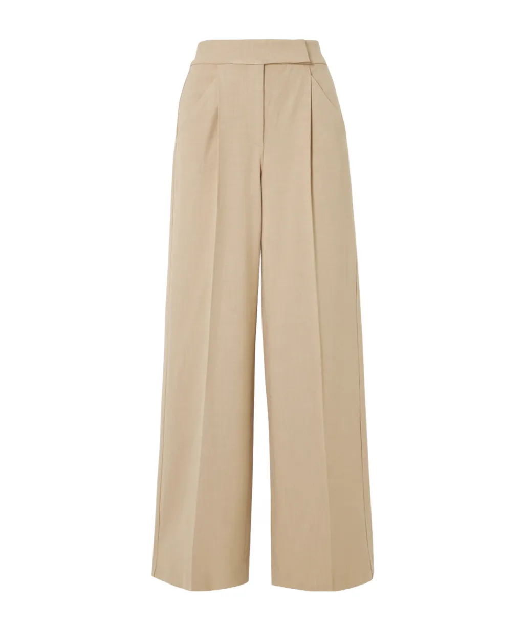 Wide-Leg Casual Pants