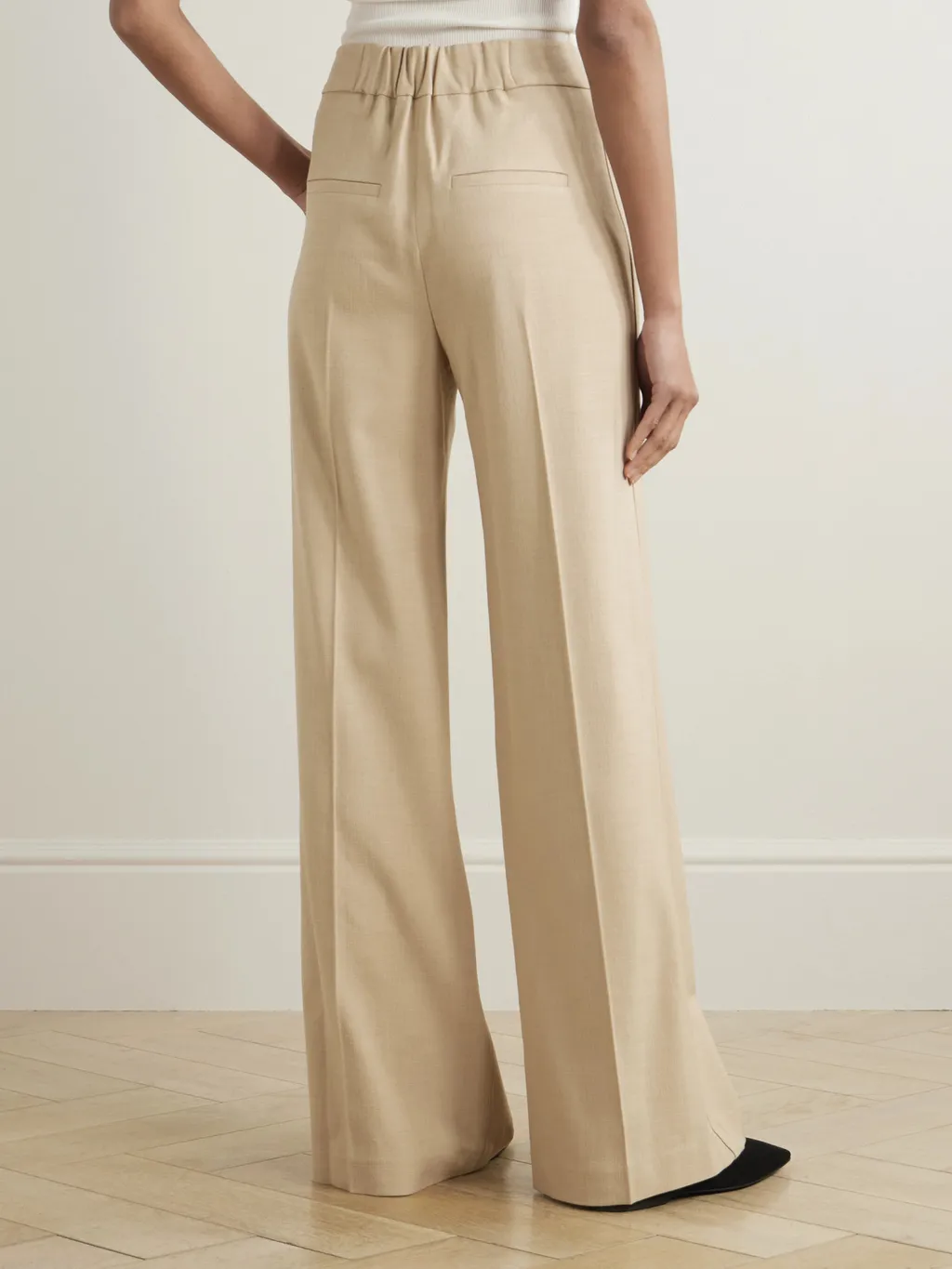 Wide-Leg Casual Pants