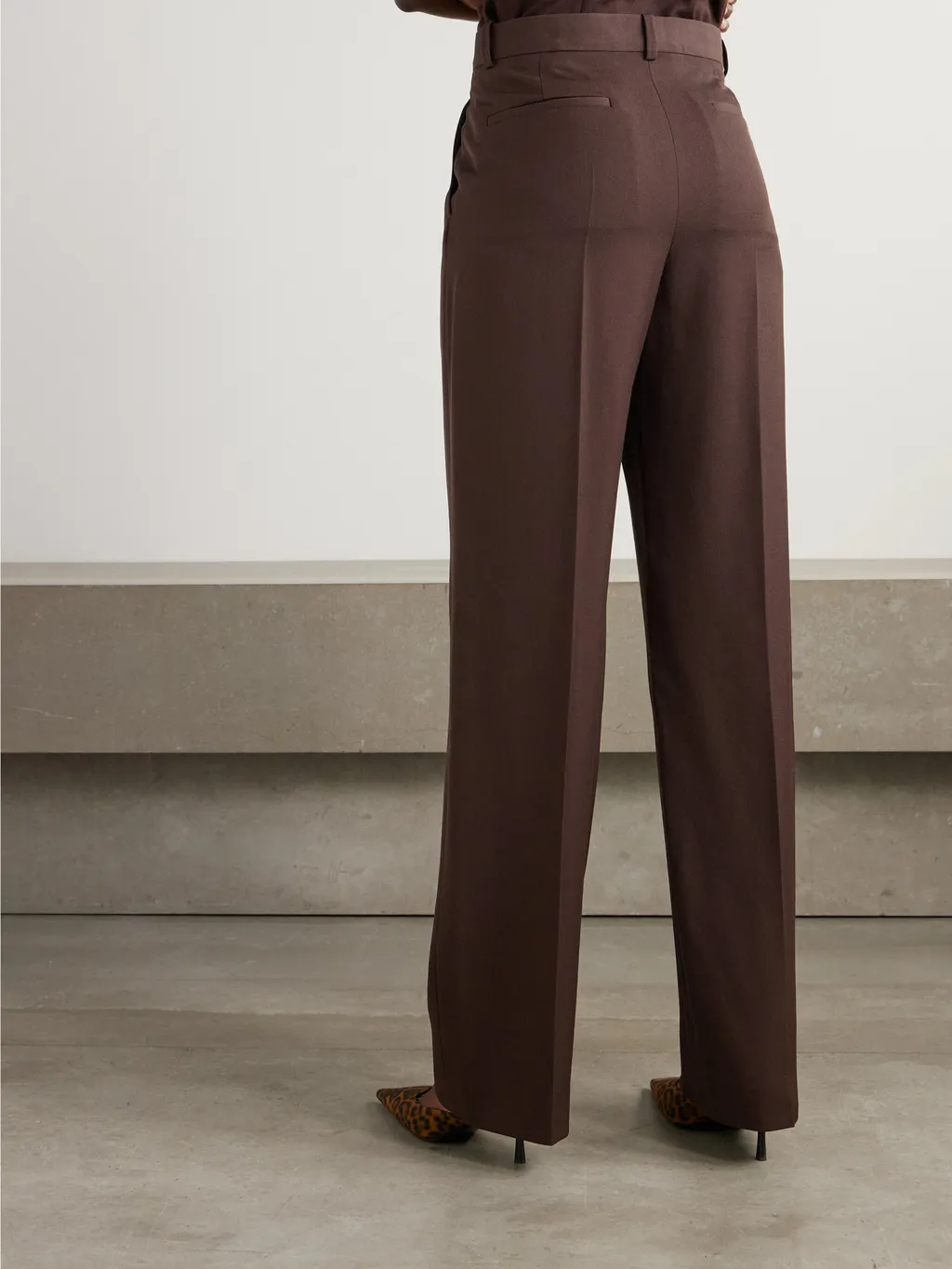 Straight-Leg Casual Pants