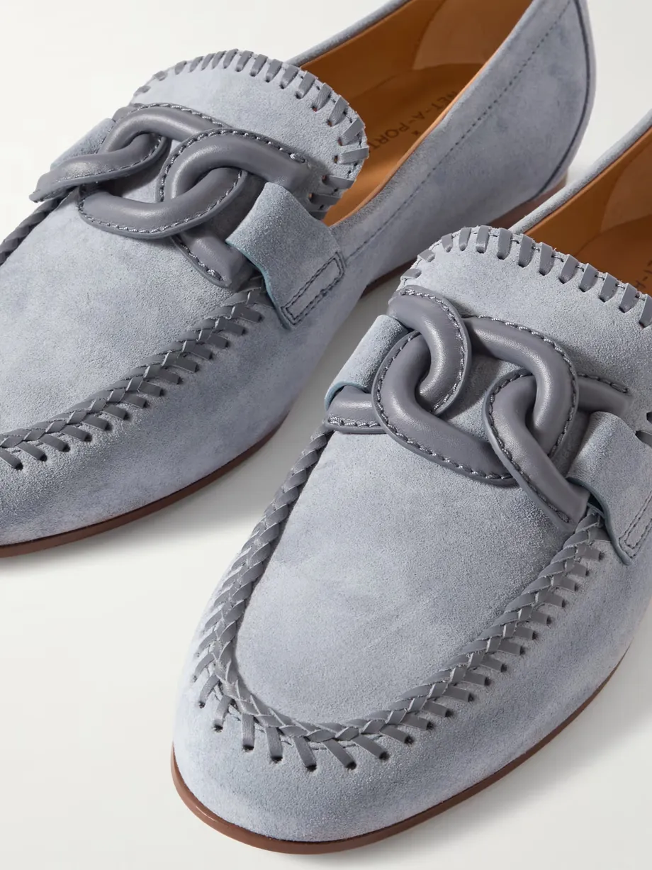 Loafers Decorated With Logo