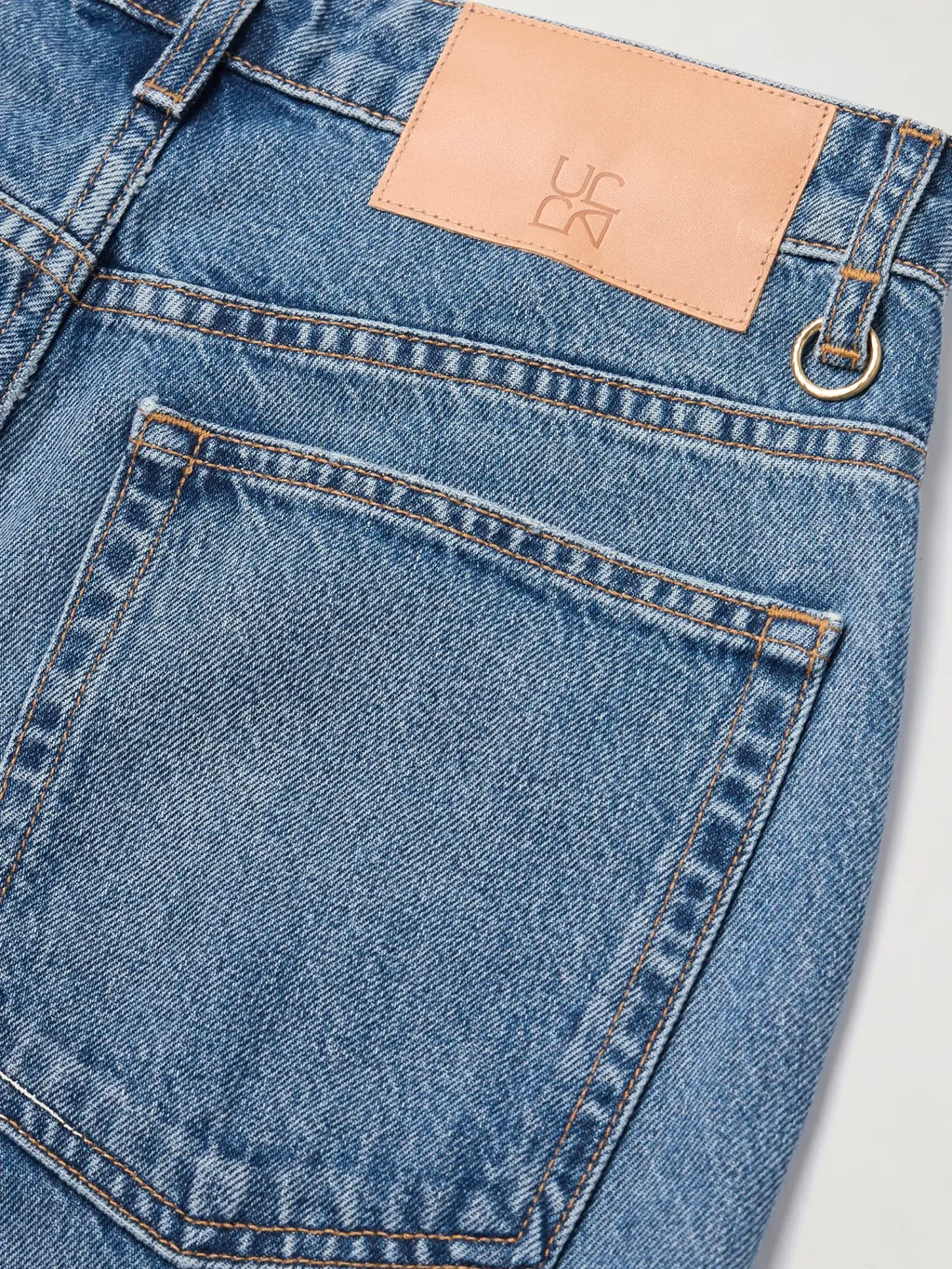 High-Waisted Flared Jeans