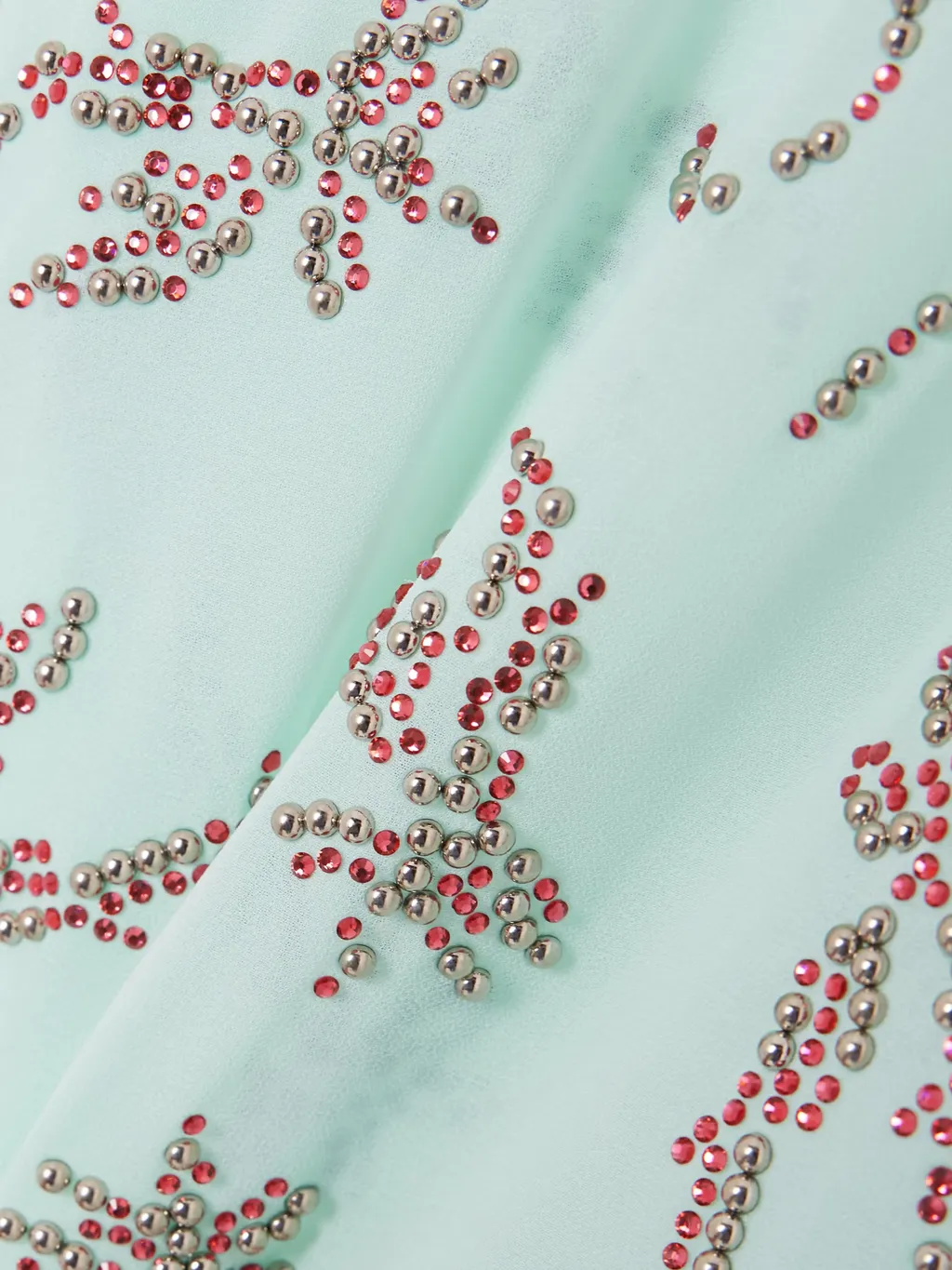 Gilda Embellished Chiffon Tank