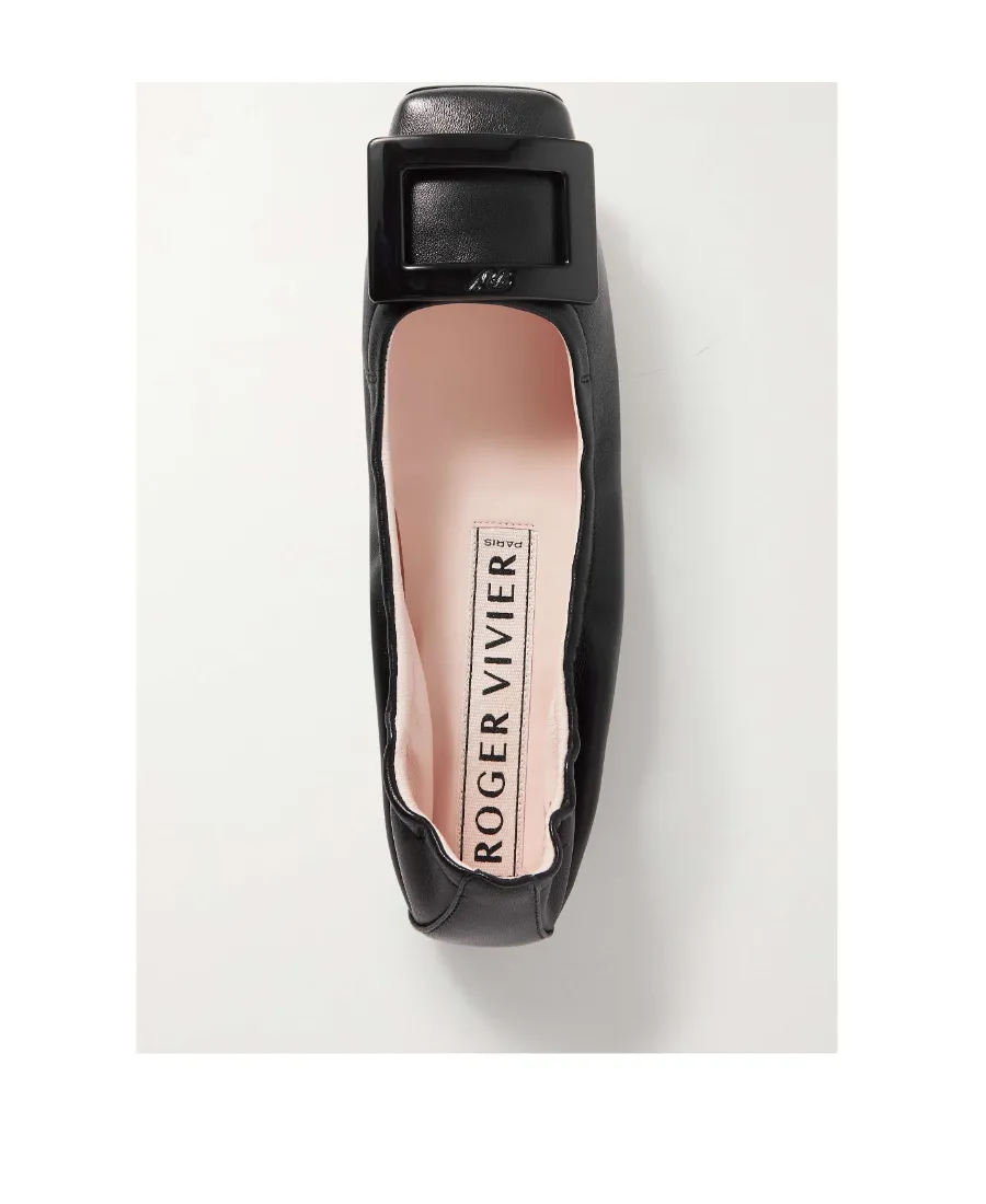 Viv Pocket Logo Flats