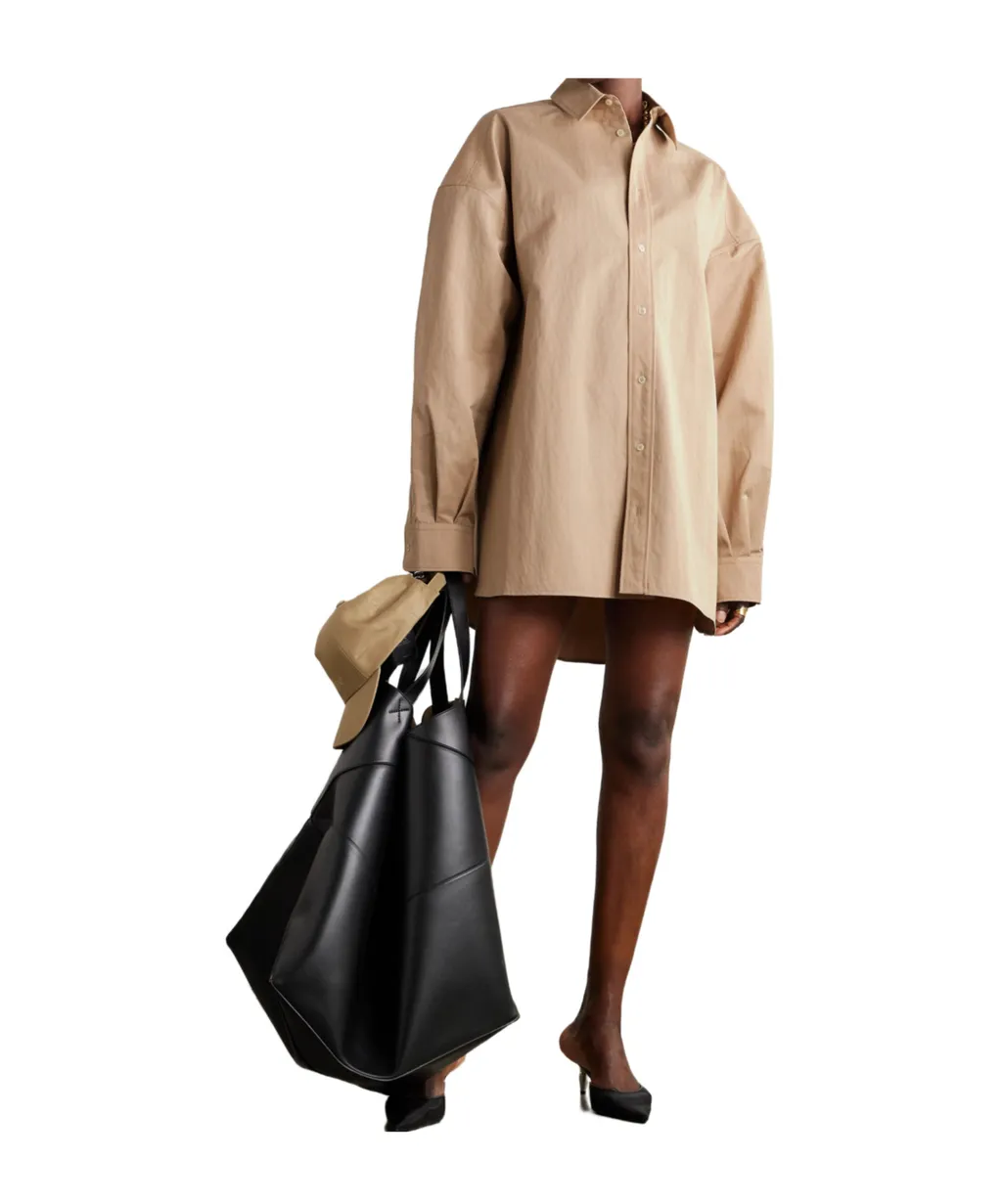 Oversized Shirt Dress