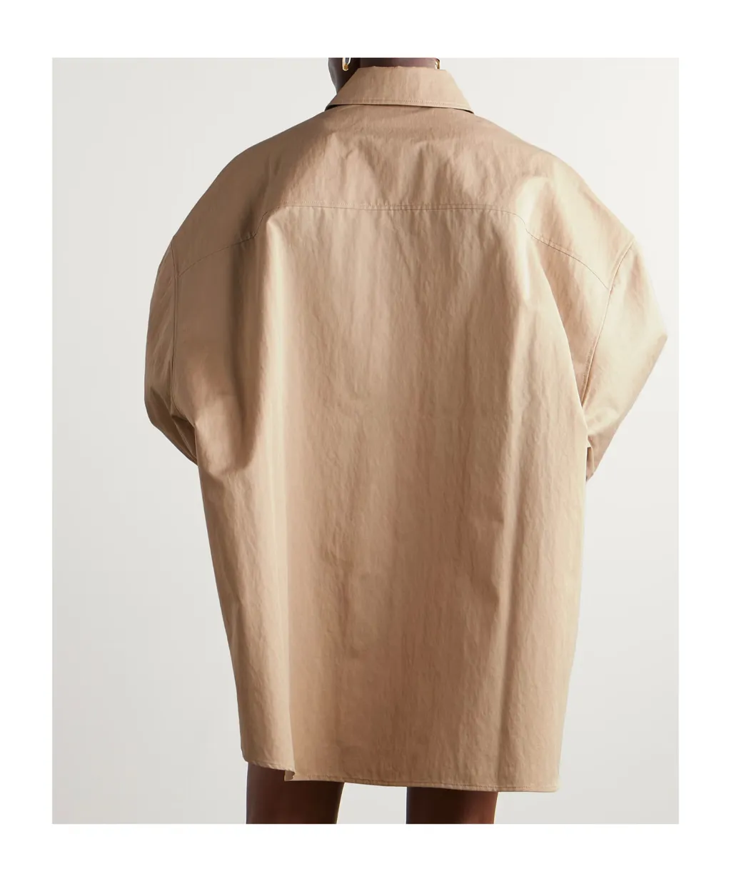Oversized Shirt Dress