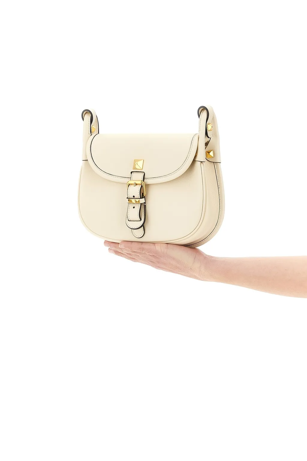 Valentino Garavani Flaneuse One Stud Small Shoulder Bag