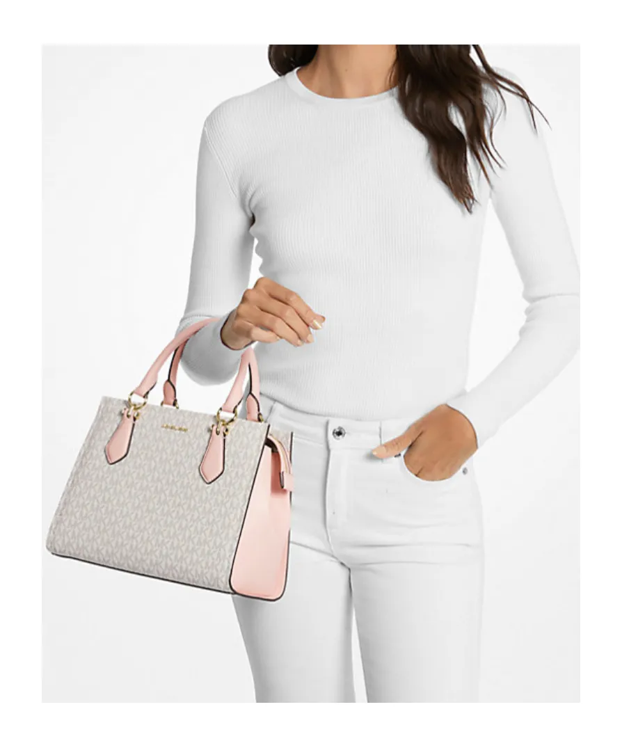 Marilyn Medium Signature Logo Convertible Satchel