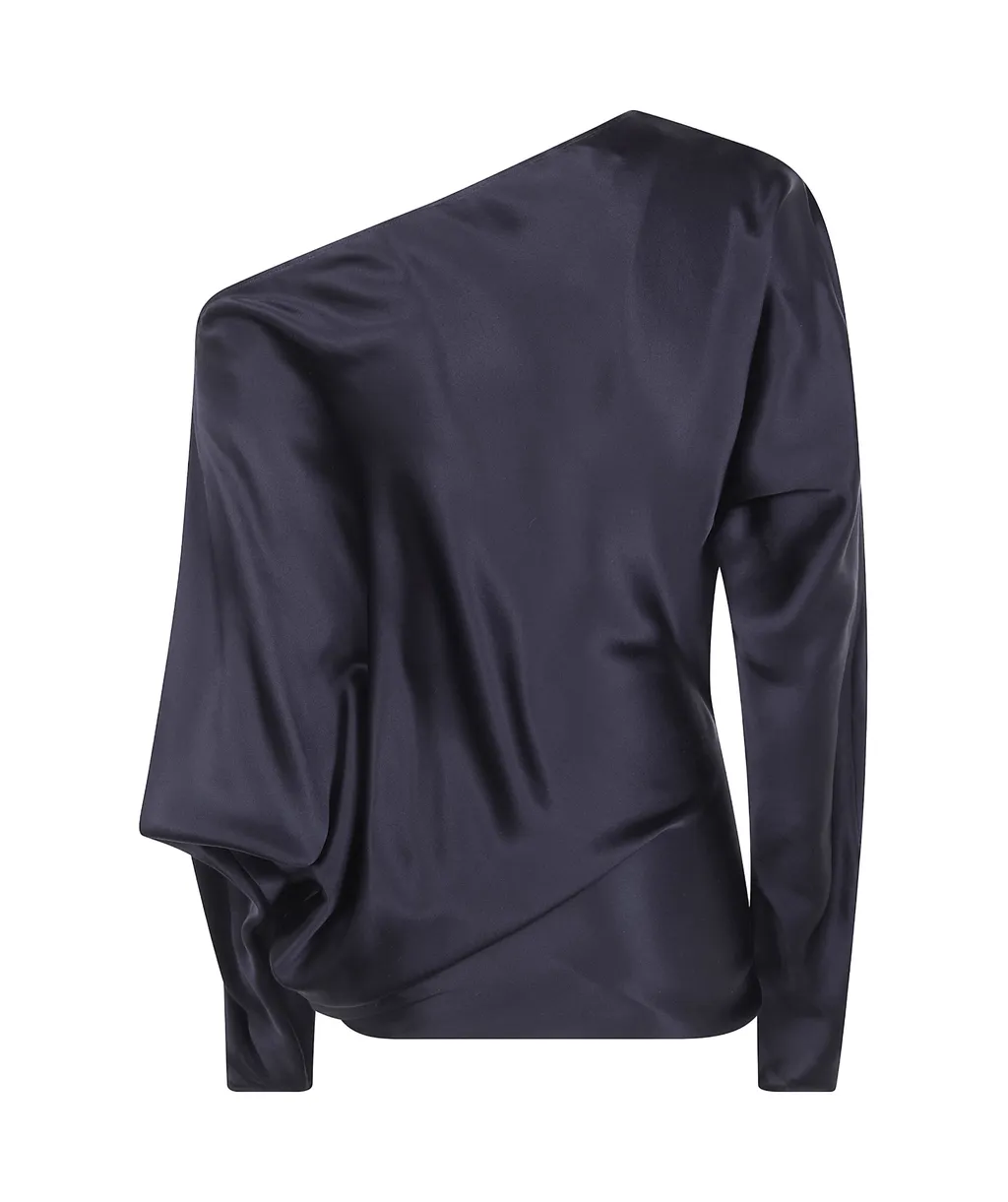 Ann Demeulemeester One-Shoulder Top