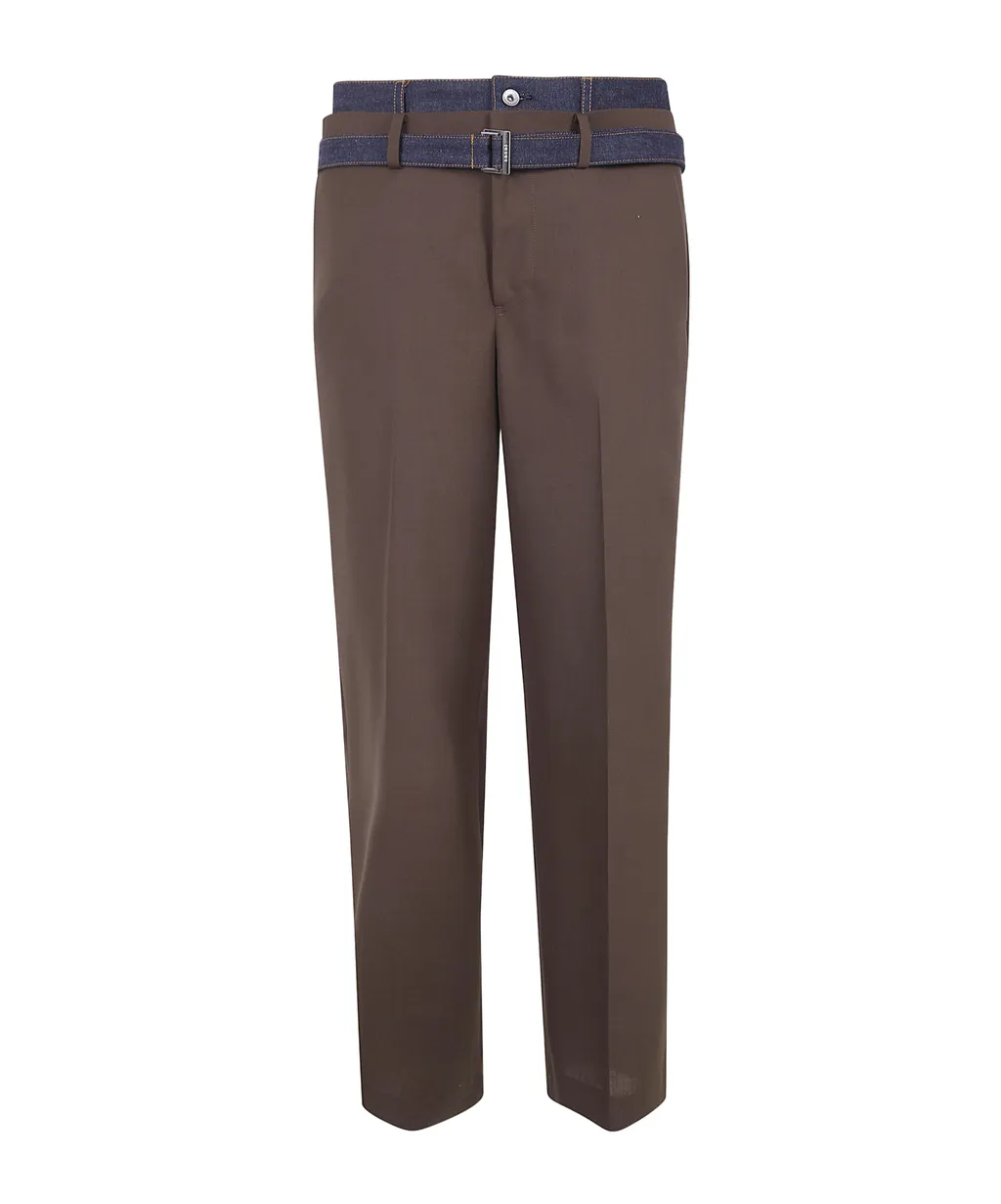 Belted Casual Pants