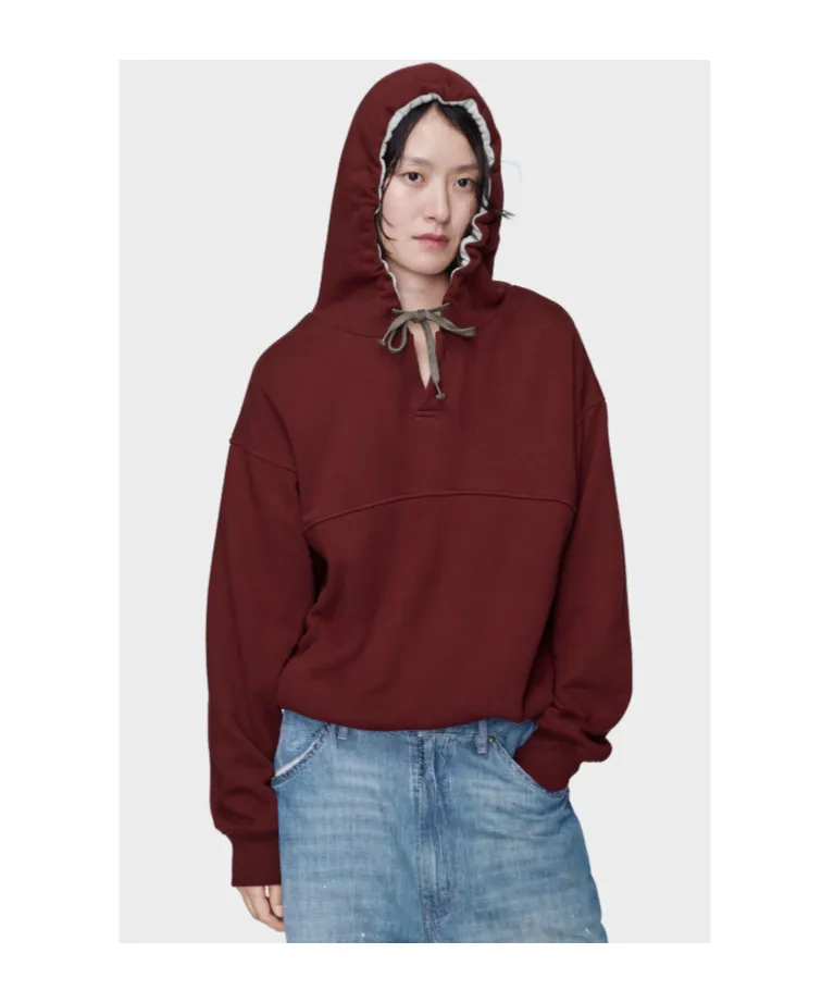 Maison Margiela Half Zip Hoodies