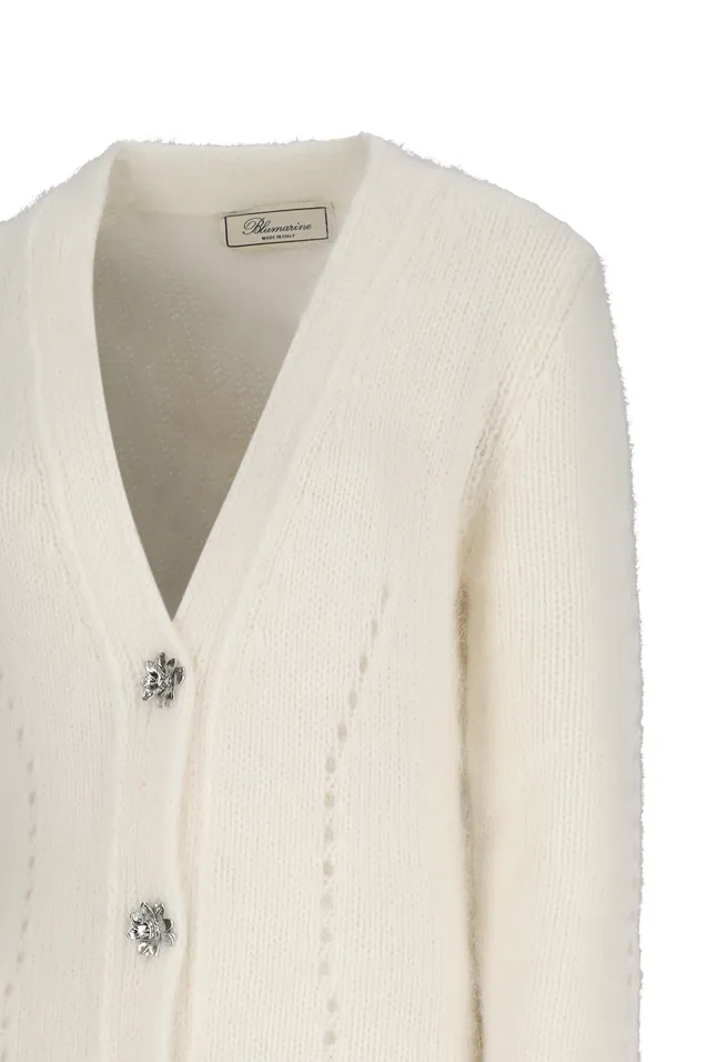 Single-Breasted Knitted Coat