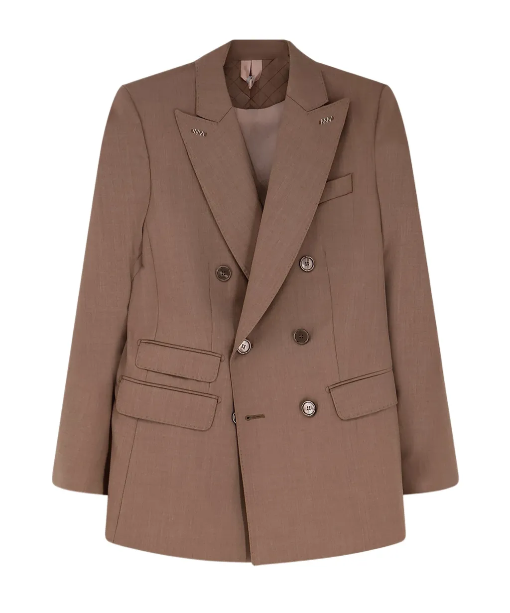 Long-Sleeved Suit Jacket