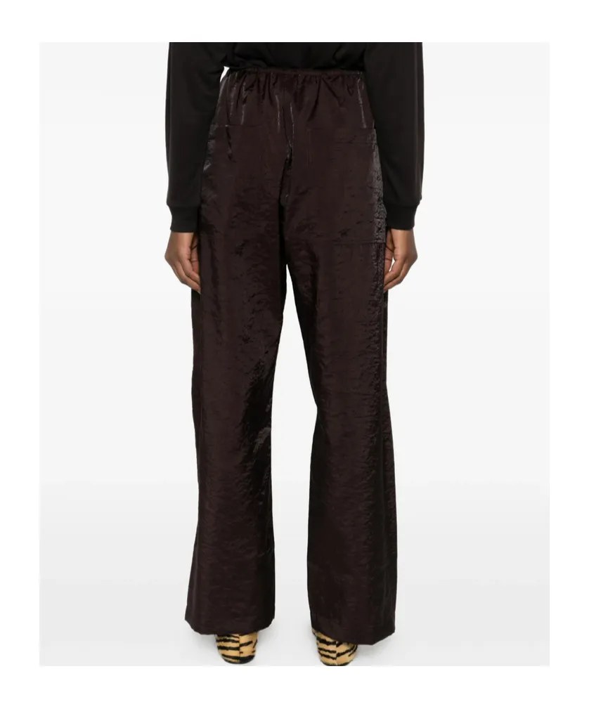 Button-Front Casual Pants