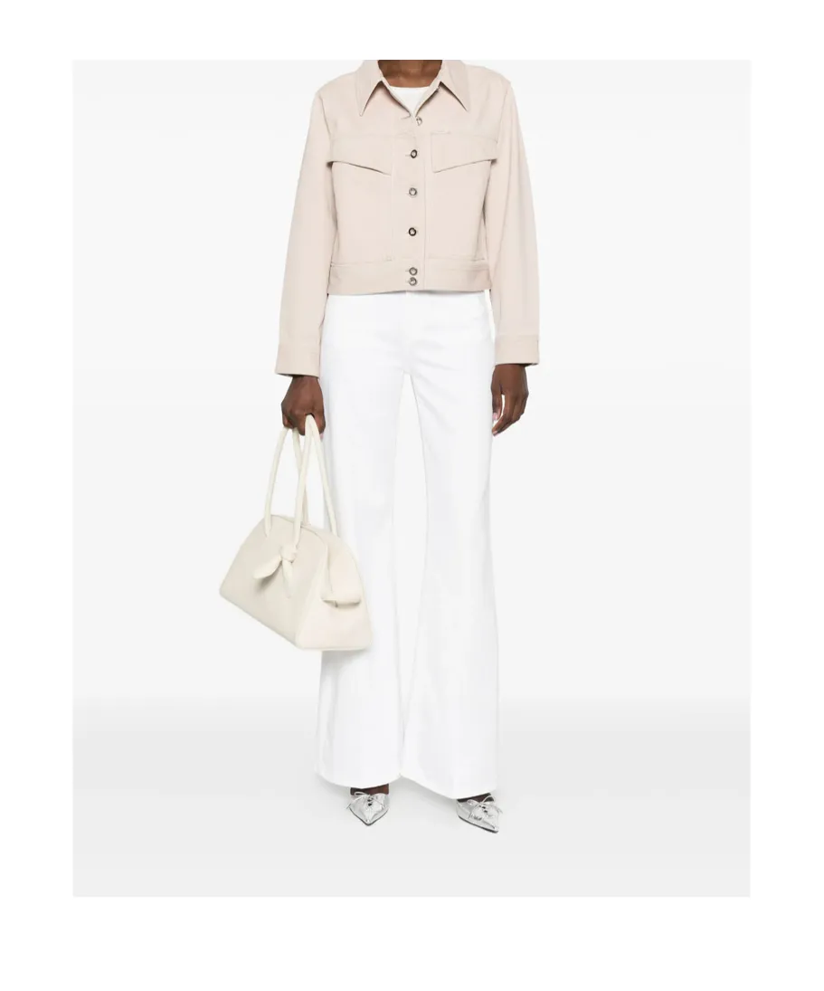 Button-Fastening Pocket Jacket