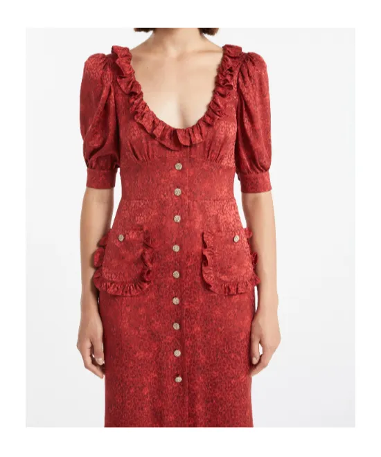 Short-Sleeved Dress