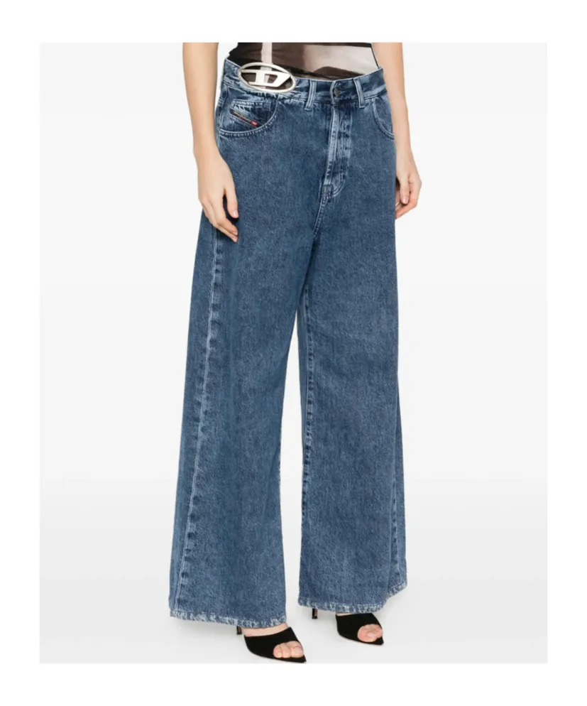 1996 D-Sire-S4 Wide-Leg Jeans