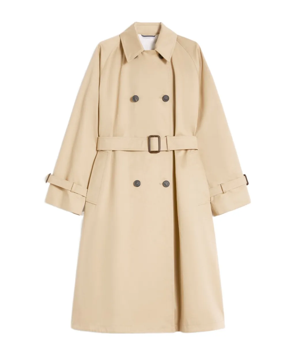 Long-Sleeved Trench Coat