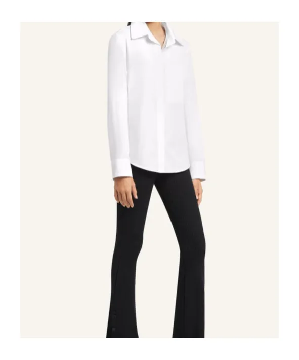 Buttoned Long-Sleeve Shirt