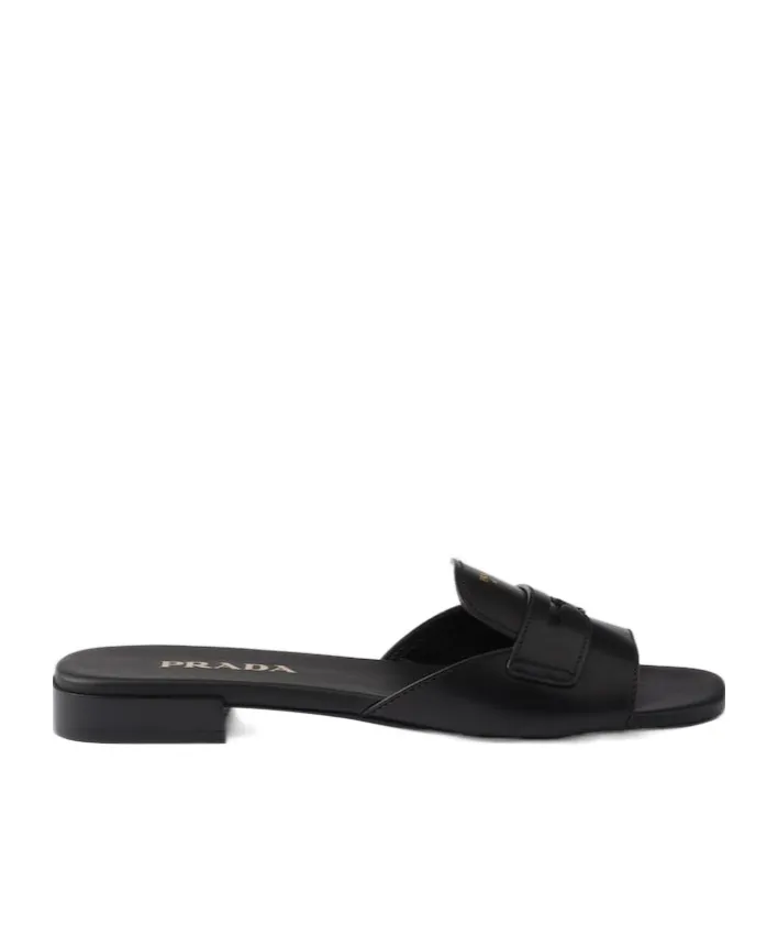 Leather Slides