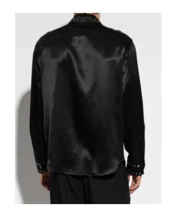 Versace Embellished Long-Sleeved Shirt