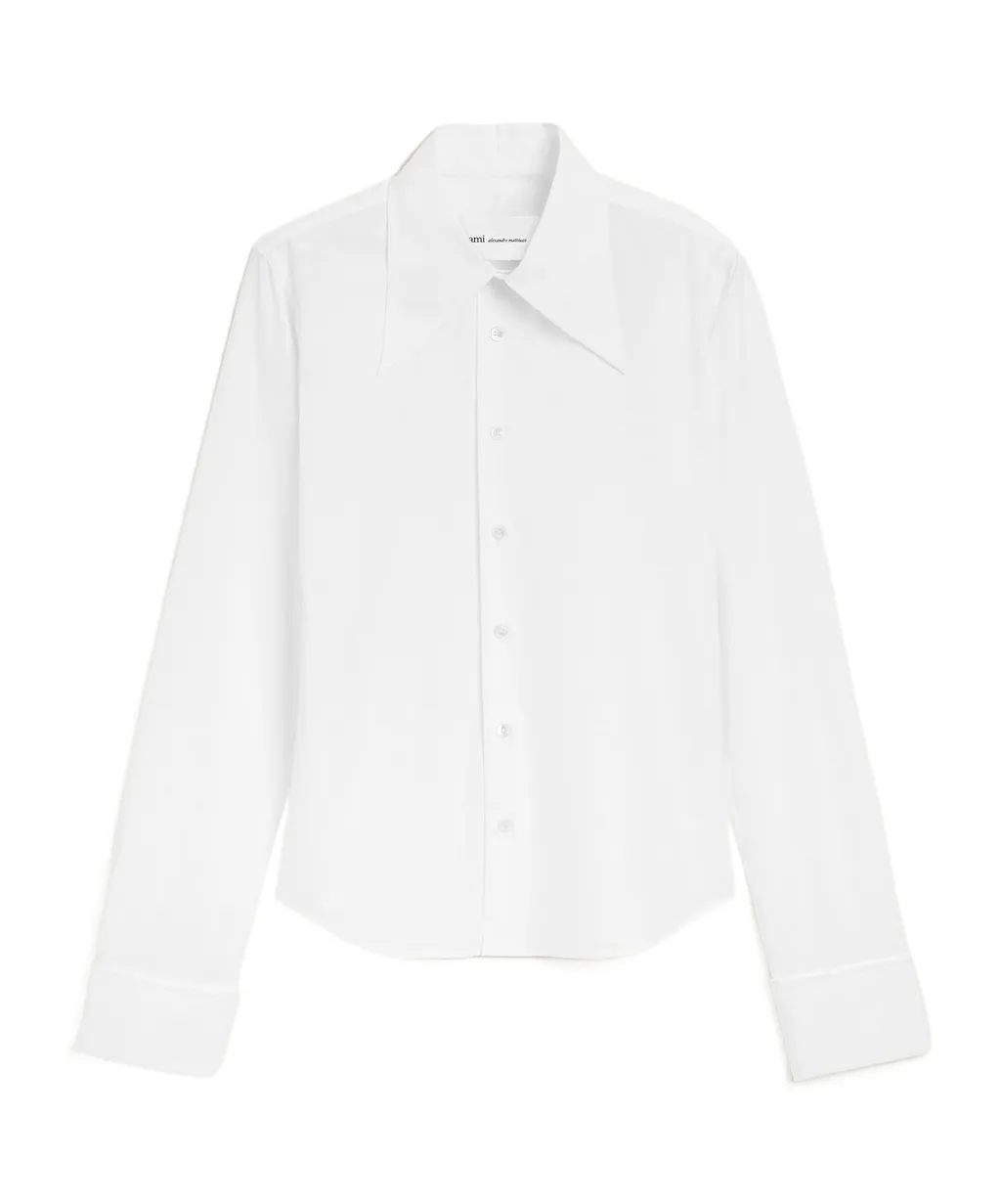 Ami Long Sleeve Buttoned Shirt