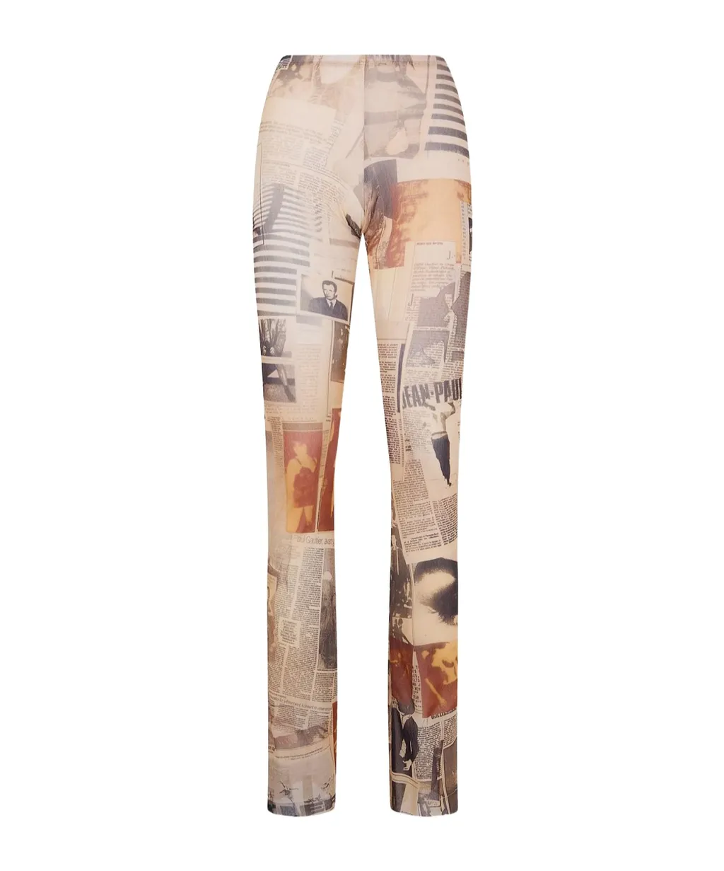 Printed Pattern Casual Pants