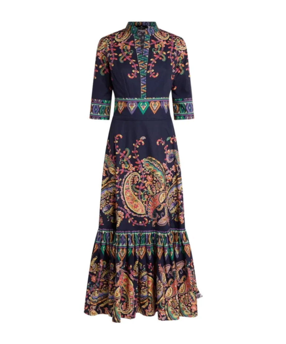 Etro Patterned Maxi Dress