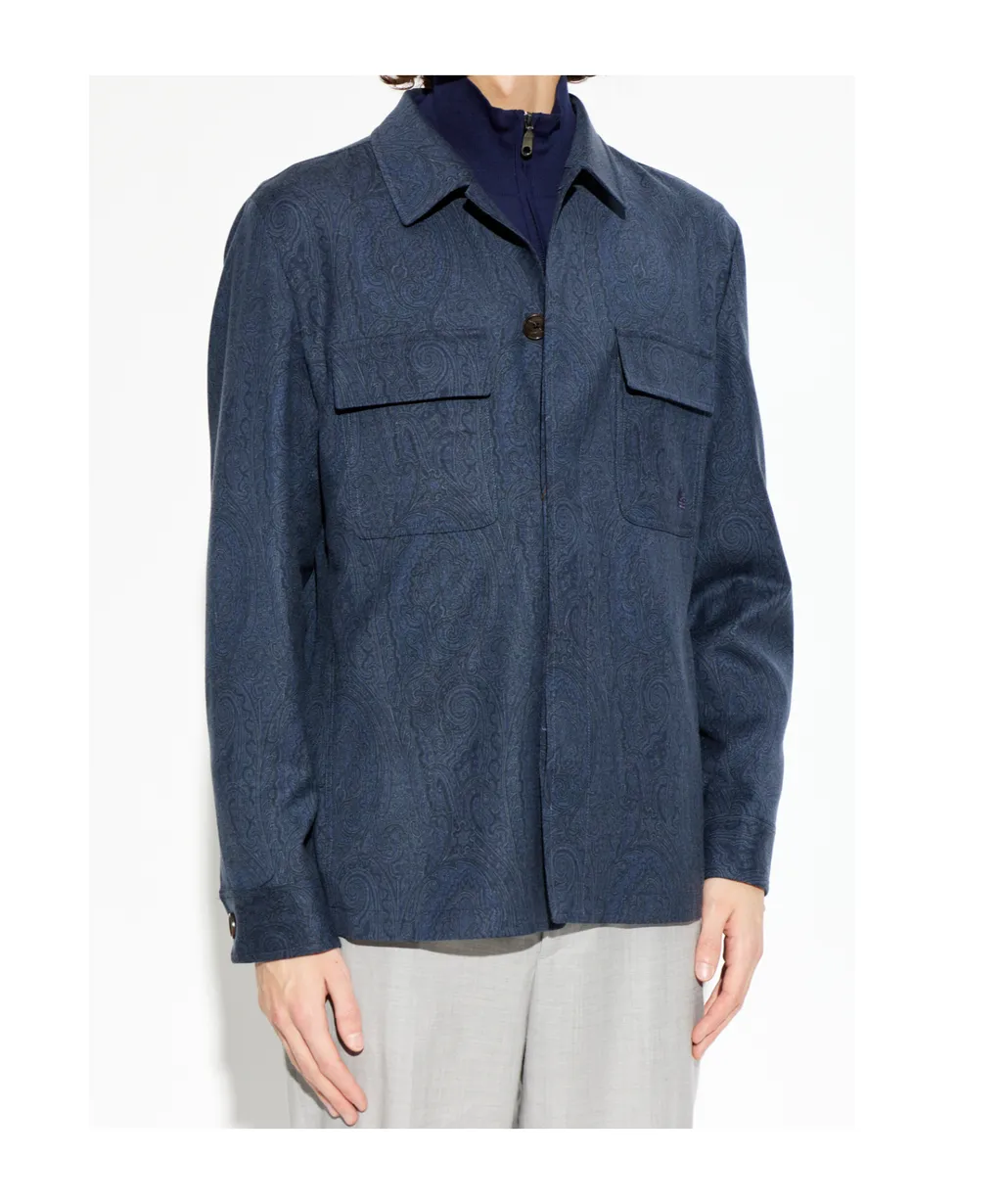 Etro Flap Pocket Shirt Jacket