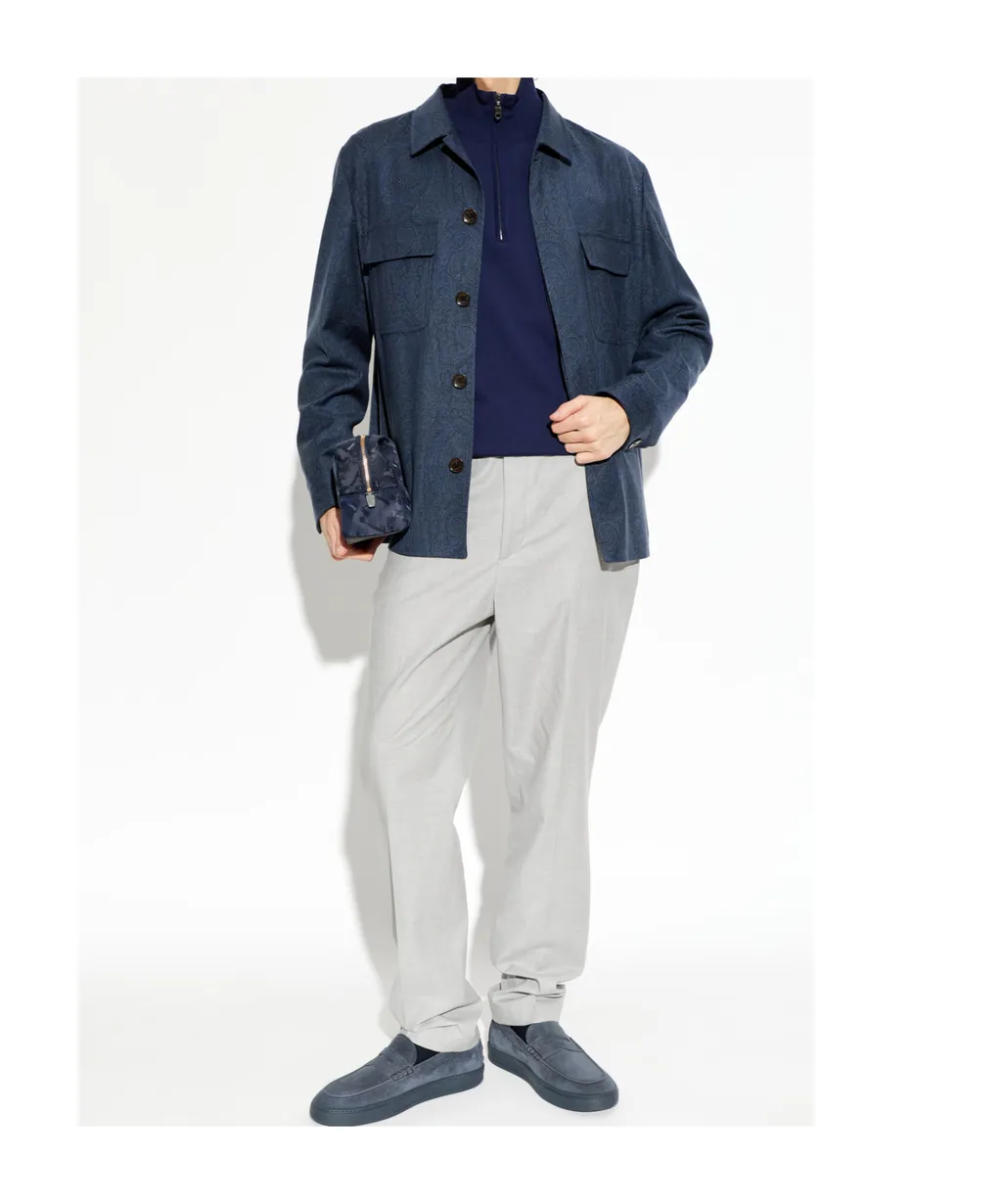 Etro Flap Pocket Shirt Jacket