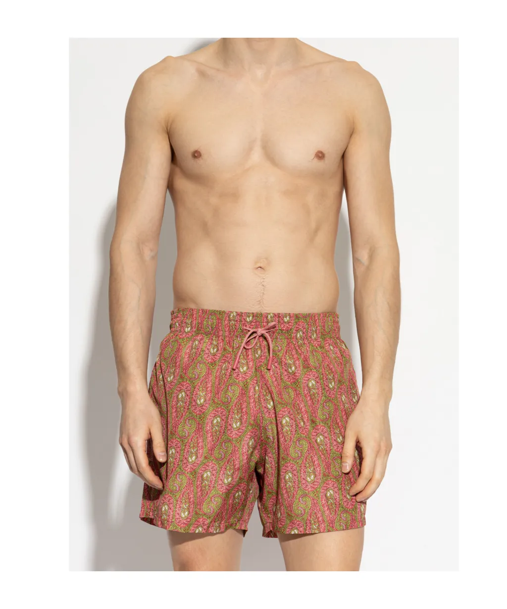 Drawstring Swimming Trunks