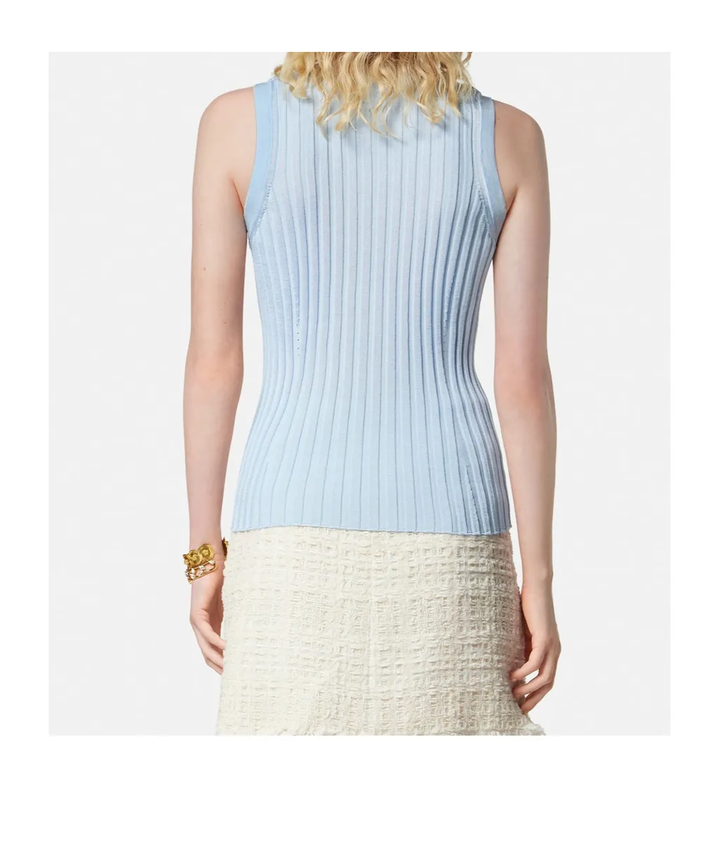 Versace Knitted Tank Top