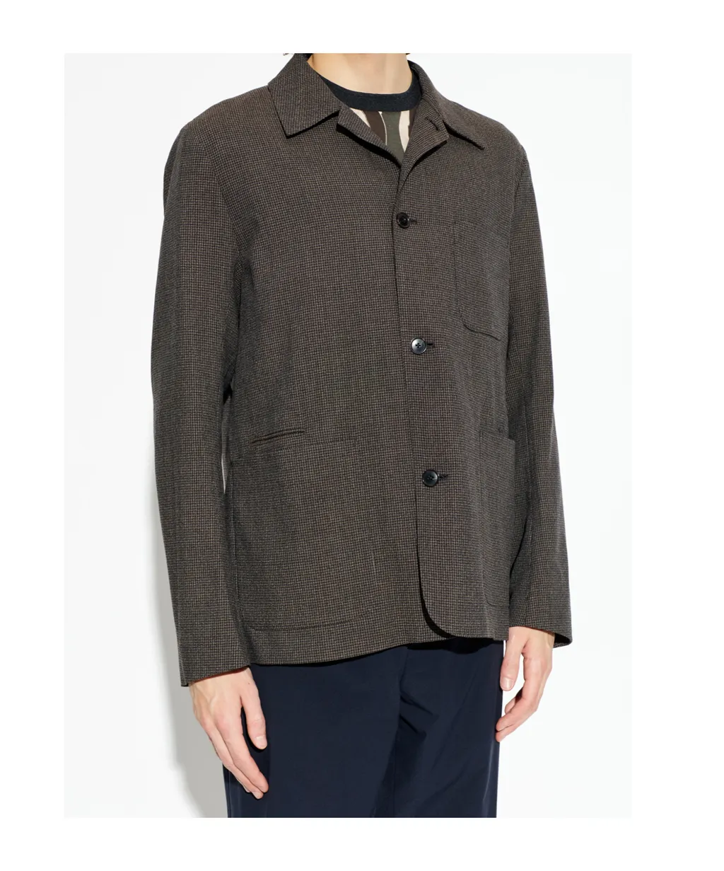 Paul Smith Check Two-Ply Work Jacket