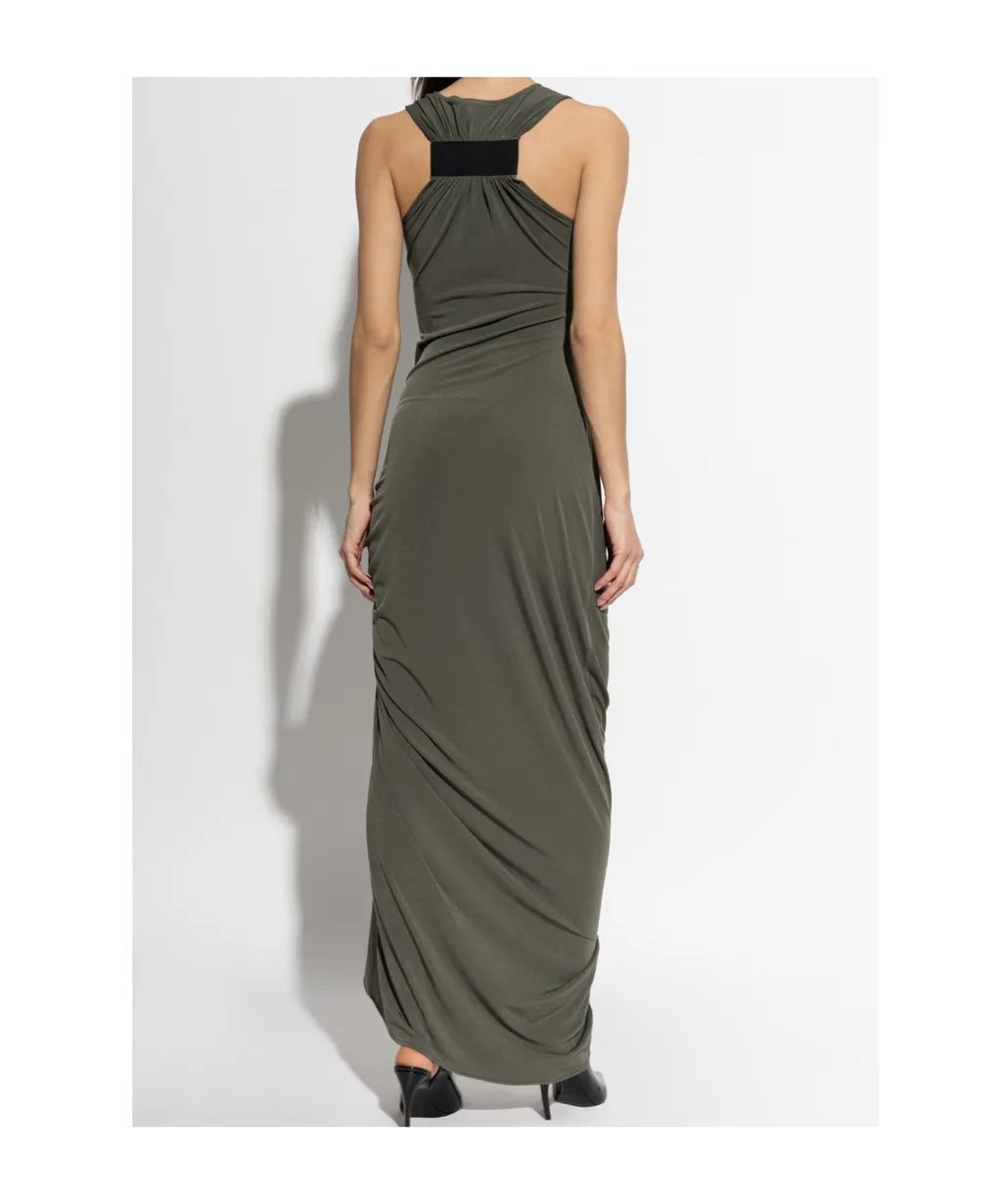 Taped Suspended Maxi Dress