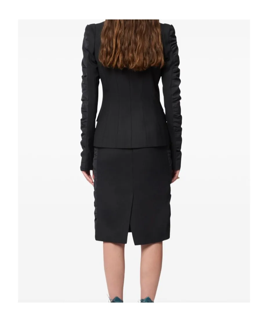 Long-Sleeved Suit Jacket