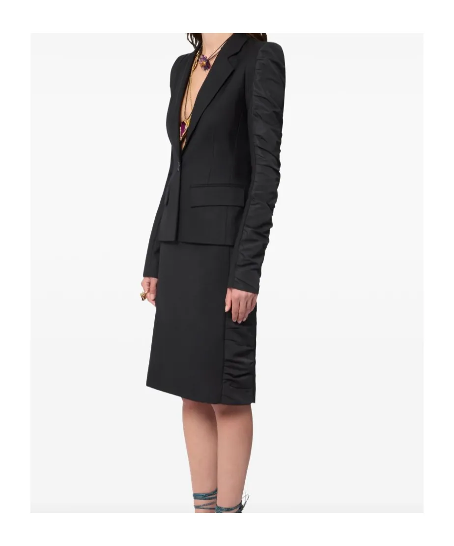 Long-Sleeved Suit Jacket