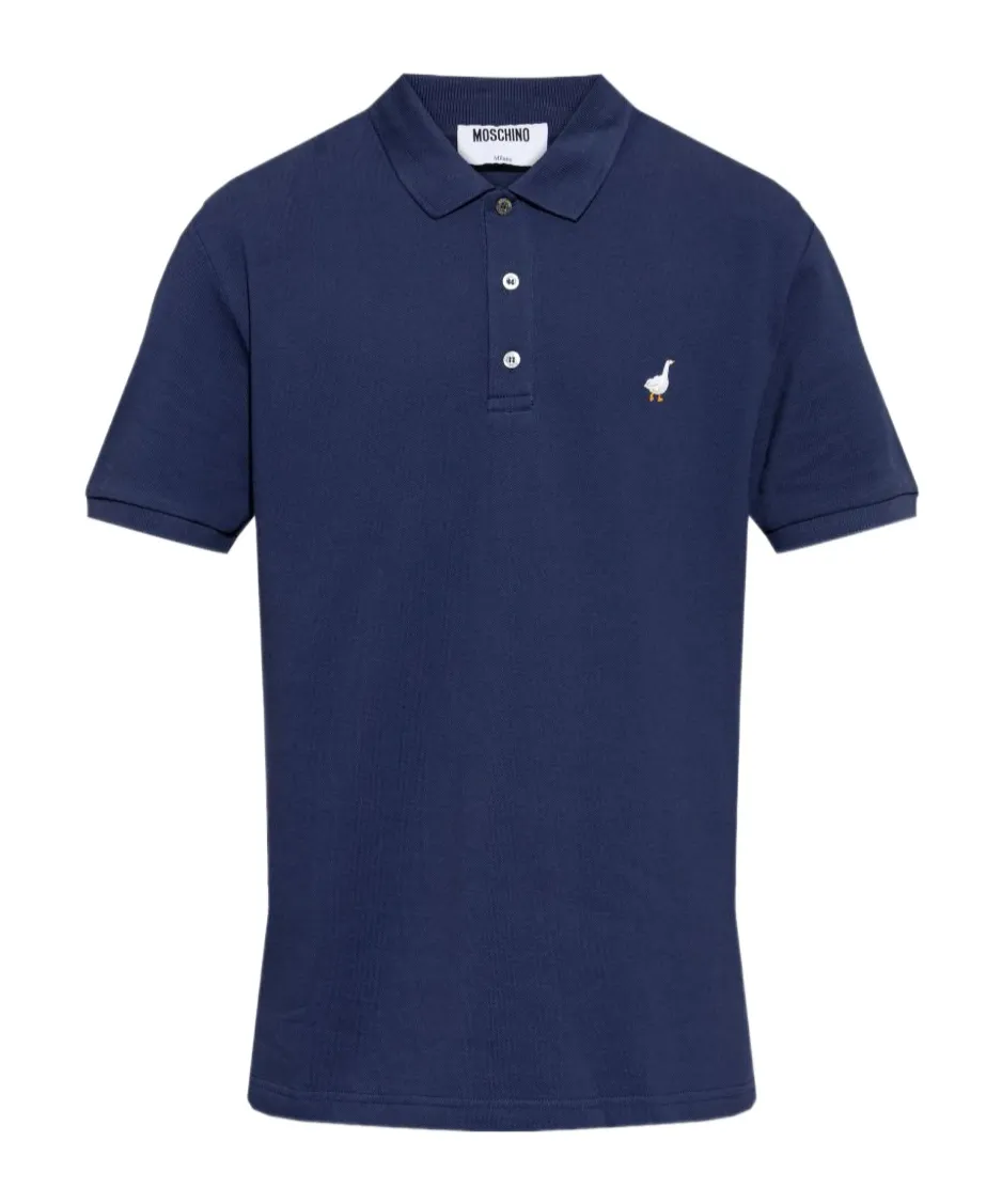 Short-Sleeve Embroidered Polo Shirt